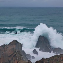 Heavy waves on Punta da Estaca de Bares